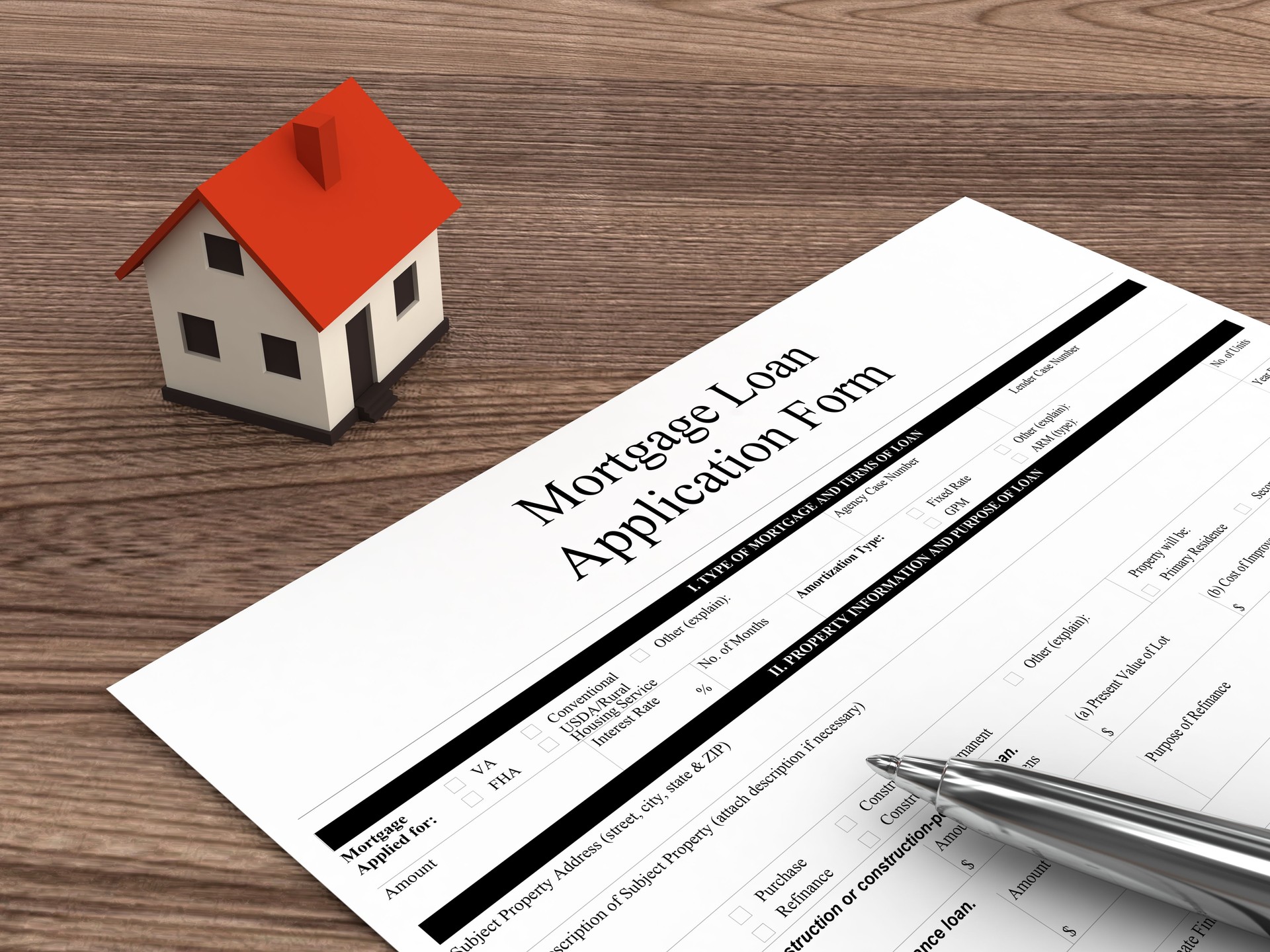 Immobilier de location de prêt hypothécaire